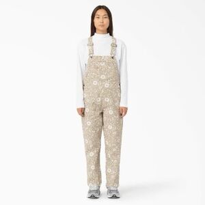 Ellis Floral Duck Canvas Overalls